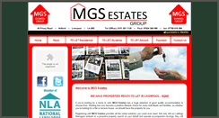 Desktop Screenshot of mgsestates.co.uk